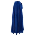 thumbnail image 2 of Long Ladies Satin Stage Wear Spanish Flamenco Paso Doble Dance Skirt With Front Open, 2 of 3