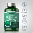 thumbnail image 3 of Organic Spirulina Tablets |  1000mg | 300 Count | Supplement for Men and Women | by Piping Rock, 3 of 7