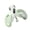 Green, variant on A thigh exerciser with LED display and rotation function, adjustable in intensity, featuring a soft rose color design.
