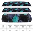 thumbnail image 2 of HAHDAXIA Pineapple Pattern Fruit Bedding Solid Comforter Set for All Seasons,3 Pieces(1 Comforter+2 Pillowcases),Soft Microfiber Bedding Set King(90"x90"), 2 of 7