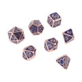 thumbnail image 2 of Dados poliédricos, juego de dados de metal de 7 piezas, juego de mesa, dados poliédricos, juego de rol, dados probados profesionalmente, 2 of 8