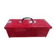 thumbnail image 3 of Caja de herramientas de hierro, caja de herramientas pequeña, mango ergonómico, almacenamiento de hardware, portátil, multifunción, fácil acceso, orga, 3 of 8