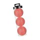 thumbnail image 5 of 3 pelotas de pickleball de espuma, silenciosas, de alta elasticidad, prácticas y resistentes para el hogar. Rojo, 5 of 9