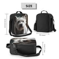 thumbnail image 2 of Picia Dog Wrapped in Towel 1 Lunch box Lunch bag for men women Large capacity Lunchbox Reusable Lunch bags Insulated Lunch bag Lunch box cooler, 2 of 9