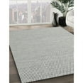 thumbnail image 3 of Ahgly Company Machine Washable Indoor Rectangle Contemporary Dark White Beige Area Rugs, 7' x 9', 3 of 7