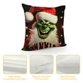 thumbnail image 4 of COMIO  Christmas Pillow Covers with  Lights  Set of  for Christmas Decor, Buffalo Plaid Christmas Pillows,Merry Christmas Throw Pillow Covers Farmhouse Decor Xmas Cushion Cases, 4 of 5