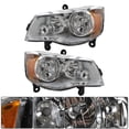 thumbnail image 3 of Genrics Headlights Assembly Replacement for 2011-2020 Dodge Grand Caravan 2008-2016 Chrysler Town & Country Headlamps Front lights Driver and Passenger Side, 3 of 6