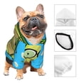 thumbnail image 4 of Junzan Avocado With Glasses Dog Hoodie Puppy Sweater Sweatshirt,Cold Weather Coat Pet Clothes for Dog Cat-Xx-Large, 4 of 9