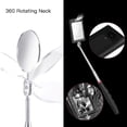 thumbnail image 2 of 5 PCS Telescopic Magnetic Pickup Grip Tool with LED, Including 15lb / 1lb Pickup Tool / Round / Square Inspection Mirror / 360 ° Swivel Telescopic Handle, 4 Batteries (Five kit), 2 of 5