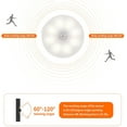thumbnail image 3 of Veilleuse Détecteur de mouvement LED Rechargeable par USB (Blanc Chaud), 3 of 8