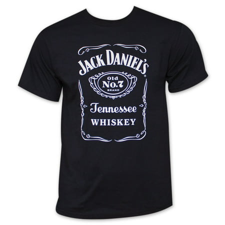 Jack Daniel's Old No. 7 Whiskey Logo Black Graphic