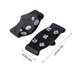 thumbnail image 7 of 2 Pairs 5-Claw Anti-Skid Shoe Covers,Outdoor Anti-Skid Gripper Spikes for Outdoor, Universal Non-Slip Gripper Spikes, Mountaineering Non-Slip Shoe Spikes, Anti-Skid Snow Shoe Spikes, 7 of 7