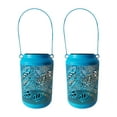 thumbnail image 2 of CEHVOM Wrought Iron Lantern Maple Leaf Lantern Garden Light, 2 of 4