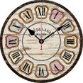 thumbnail image 1 of Wood Wall Clock Decorative Clock For Dinning Living Room, Antique Country Home Decor Clocks Silent Non Ticking, 1 of 1