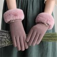 thumbnail image 1 of Xihbxyly Despacho de Almacén Guantes de Invierno para Ciclismo, Esquí, Exteriores, Telededos, Guantes Cálidos, 1 of 1