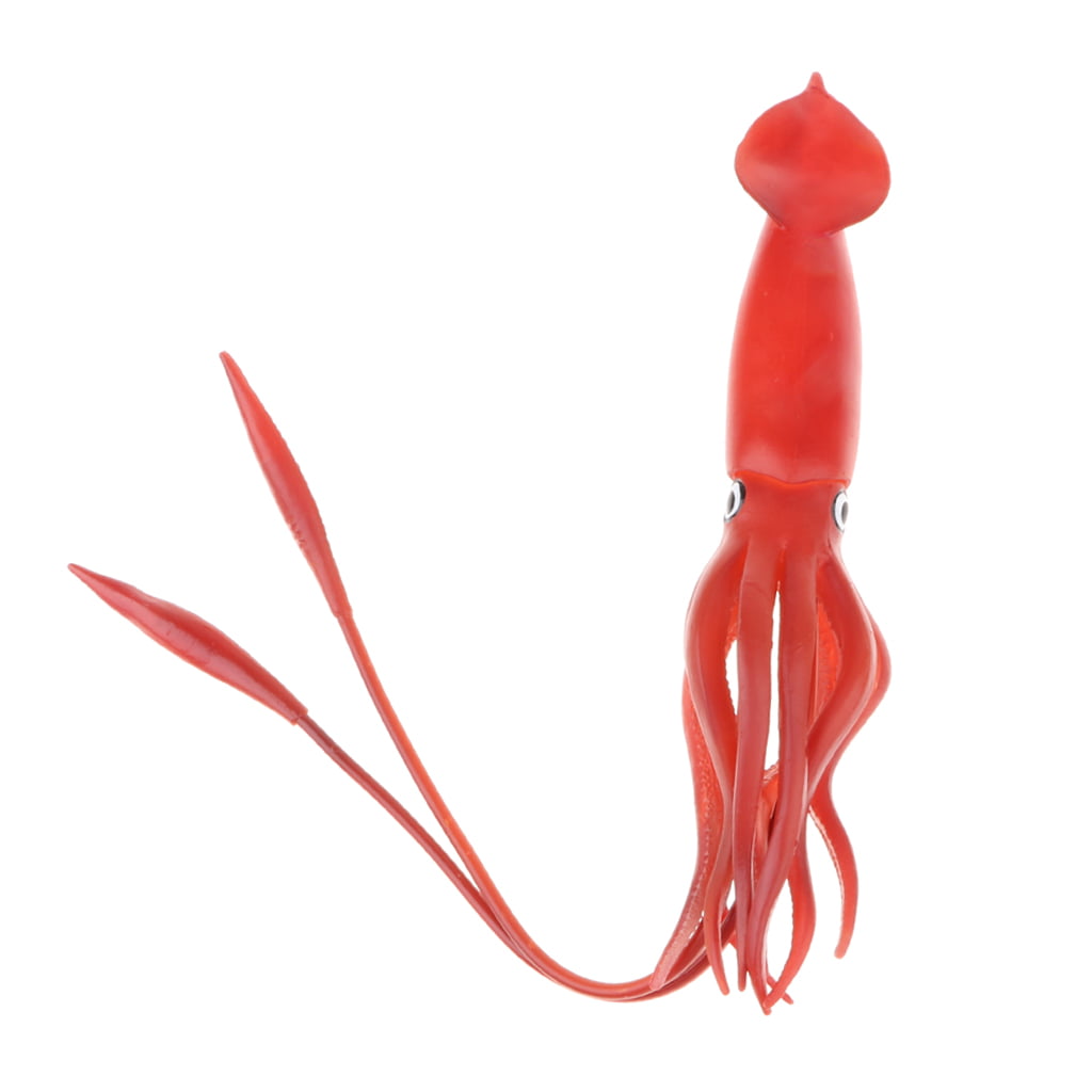 Details about   Plastic Ocean Animals Toys Squid Model Realistic Deep Sea Animal Figures Kids 