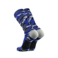 thumbnail image 2 of Woodland Camo Crew Socks (Royal Camo, Medium), 2 of 2