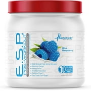 Metabolic Nutrition E.S.P Stimulant Pre-Workout Blue Raspberry Flavor 300g 90 servings *EN