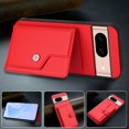 thumbnail image 3 of FOXDOCK Case for Google PIXEL 8A RFID-Blocking Card Holder - Stylish Button Closure Design, 3 of 4