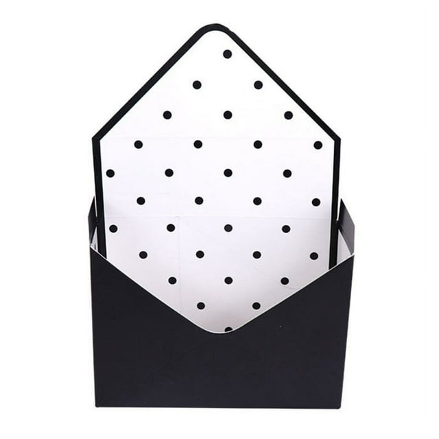 Folding Hand Holding Envelope Box Teacher‘S Day Gift Box Flower Packaging Box Flower Arrangement Box White Cardboard