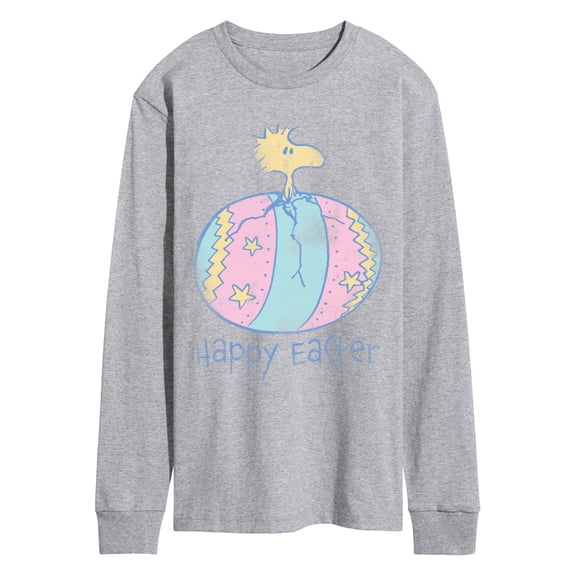 Peanuts - Wo Happy Easter - Men's Long Sleeve Graphic T-Shirt