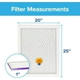 thumbnail image 2 of Filtrete 20x25x1 Smart Air Filter, MPR 1500 MERV 12, 1-Inch Allergen, Bacteria and Virus Air Filters for ACs and Furnaces, 2 Filters, 2 of 8