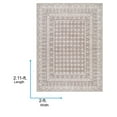 thumbnail image 4 of Livabliss x Our PNW Home Rainier Cottage Border Washable Area Rug, 2' x 2'11", Light Brown, 4 of 10