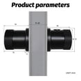 thumbnail image 2 of 5-in-1 Unlock Smart Door Lock Keyless Entry Biometric Door Knob with Keypad BT Tuya App Remote Control Password Fingerprint Door Lock with IC Card Mechanical Key for Home Apartment Hotel Office, 2 of 9