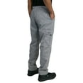 thumbnail image 6 of Chef Code Modern Slim Fit Chef Pants with Zipper Cargo Pockets, Elastic Waist, Houndstooth, XS, 6 of 6