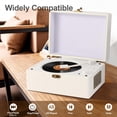 thumbnail image 2 of Maleta retro con reproductor de CD portátil PROTKPETS con Bluetooth 5.0, 2 of 8