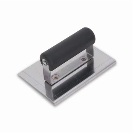 6 x 3 in. Stainless Steel Edger with Plastic Handle
