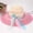 Pink, variant on Womens Straw Sun Hat Foldable Wide Brim Beach Bucket Hat Packable Summer Visor for Travel and Outdoor Pink