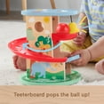 thumbnail image 4 of Fisher-Price Wooden Treehouse Ball Run Baby & Toddler Toy for Developmental Play, 2 Wood Pieces, 4 of 6