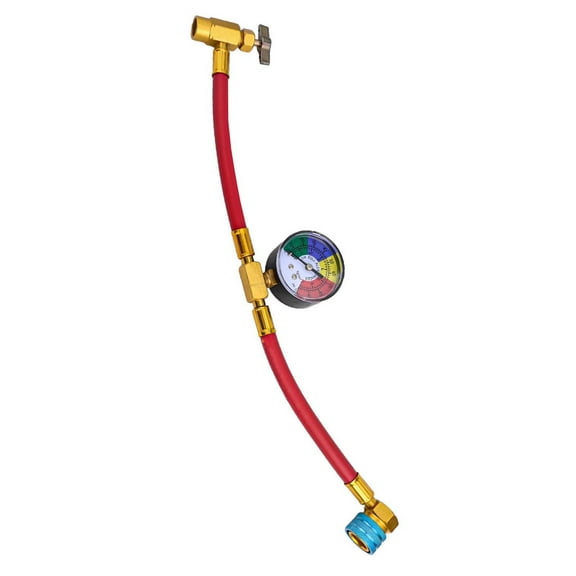 sailesiti R1234YF U-Charge Hose with Gauge for Automotive Air Conditioning