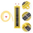 thumbnail image 2 of Miangastore 1 Set of Precision U-Shaped Pressure Gauge for Measuring Water Column and Gas Pressure High Accuracy Manometer Water and Vacuum Pressure Testing Gauge, 2 of 8