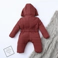 thumbnail image 6 of HIPYLO Kids Winter Jackets Girls Winter Coats Size 7/8 Large Black Hoodie Baby Girl Clothes 9-12 Months Fall/winter 18 Month Baby Boy Clothes 3 Month, Brown 9-12 Months, 6 of 8