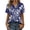 Navy, variant on ASDFVBKG Women's Classic Stain Polo Shirt Long Sleeve Casual Collared Shirts Button Dressy Lounge Vintage Floral Print Women's Tops Green M