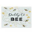 thumbnail image 1 of Saying Cutting Board, Funny Daddy to Bee Calligraphic Illustration Fathers Day, Decorative Tempered Glass Cutting and Serving Board, in 3 Sizes, by Ambesonne, 1 of 2