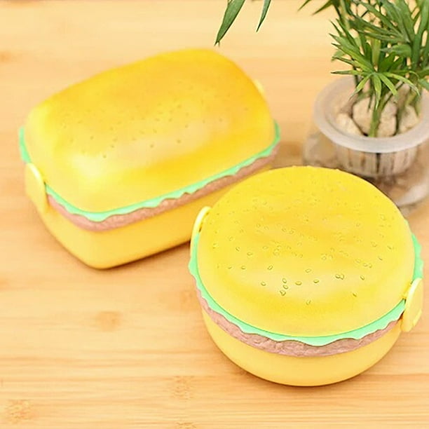 XWSHYW Cajas Bento Fiambrera Popular para Niños de Almacenamiento de Contenedores de Comida con Tenedor para Niños.