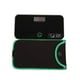 thumbnail image 1 of NewlineNY Mini Bathroom Scale, white, black, green, red, Trendy Waves + Travel Slip Case, 1 of 10