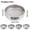 C, variant on THLKIF ﻿ 20cm Diameter Standard Test Sieve, Stainless Steel Mesh Plated Body Sifter, 2-10 Mesh Laboratory Sieve, Durable Industrial Particle Screening Testing Tool