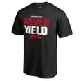 thumbnail image 2 of Men's Black Arkansas Razorbacks Never Yield Hometown Collection T-Shirt, 2 of 3