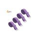 thumbnail image 2 of Tirantes de sujetador INSPIRE CHIC para mujeres, 2 pares, ancho de 10/12/15/18/20 mm, tirantes elásticos ajustables de hombro, color púrpura oscuro-puro-10 mm, 2 of 5