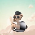 thumbnail image 4 of Ambientador de aire para coche Bling Bling con dibujos de oso pato piloto hélice giratoria 6 x 52 x 53 mm, 4 of 7