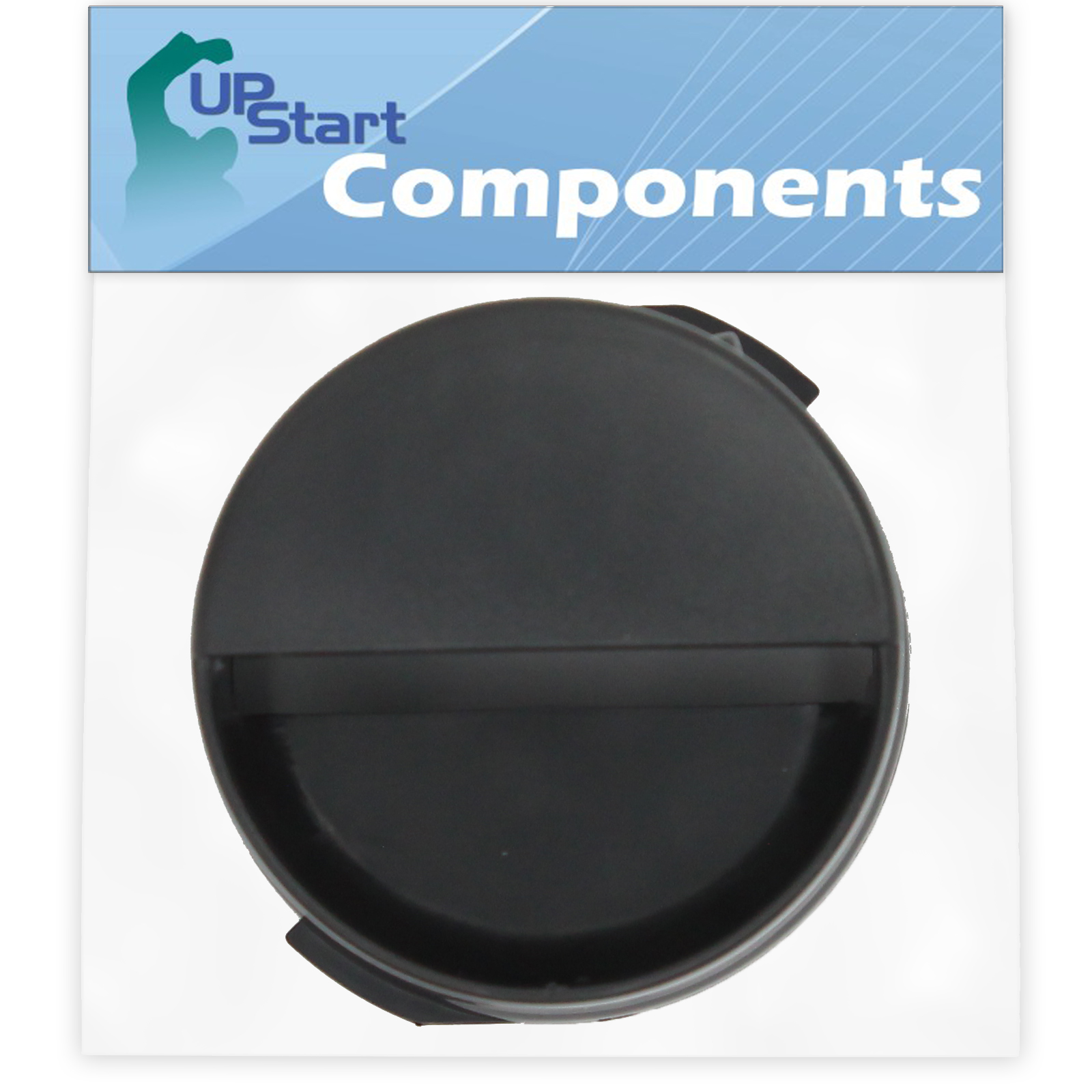 2260502B Refrigerator Water Filter Cap Replacement for KitchenAid KBLO36FTX05 Refrigerator - Compatible with WP2260518B Black Water Filter Cap - UpStart Components Brand - image 1 of 4