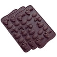 thumbnail image 2 of Rojia Easter Egg Silicone Molds, Easter Chocolate Rabbit Bunny Duck Shape Resin Chocolate Mold Silicone Candy Pan for Easter Party Fondant Jelly Dome Cake Topper Making, 2 of 8