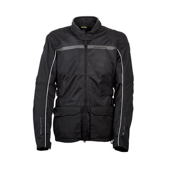 Scorpion XDR Yuma Men's Textile Adventure Touring Motorcycle Jacket (Black, X-Large)