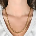 thumbnail image 4 of Pompeii 14k Yellow Gold Women's 24" Chain Necklace 34 Grams 8mm Thick (,), 4 of 5