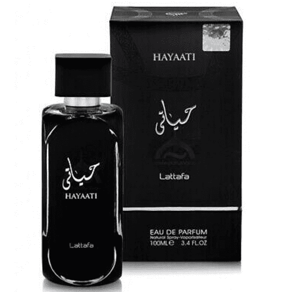 Lattafa Perfumes Hayaati Eau De Parfum Natural Spray for Men - 100ml (3.4 oz)