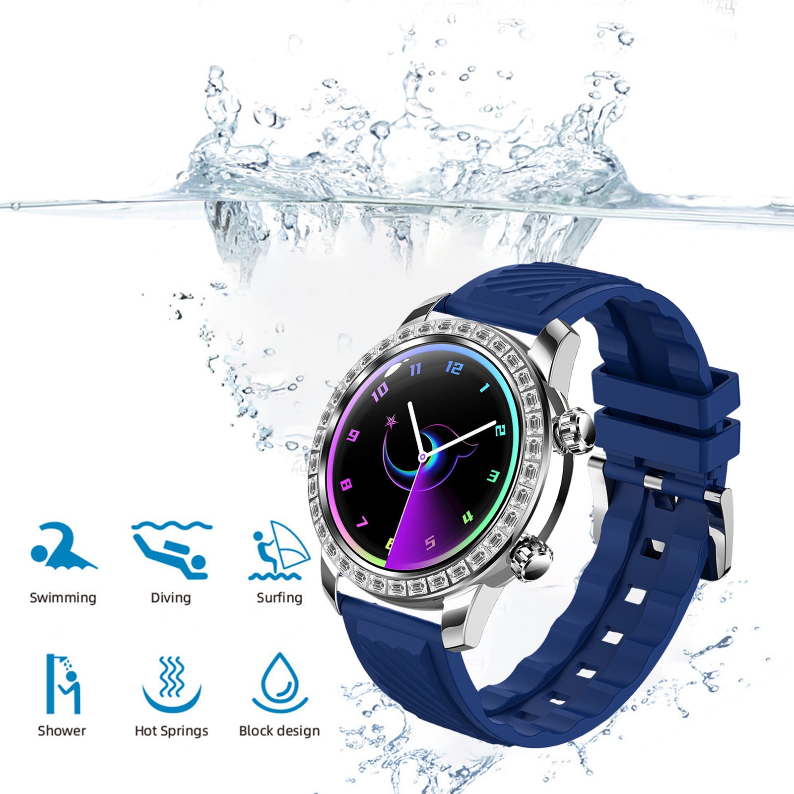 Mrzvby Gifts for Women Clearance!High Precision Smartwatch With Two Watch Bands Bluetooth HD Call Intelligent Voice Control Long Battery Life And IP68 Water Proofing 1.52inch Smart Sports Watch